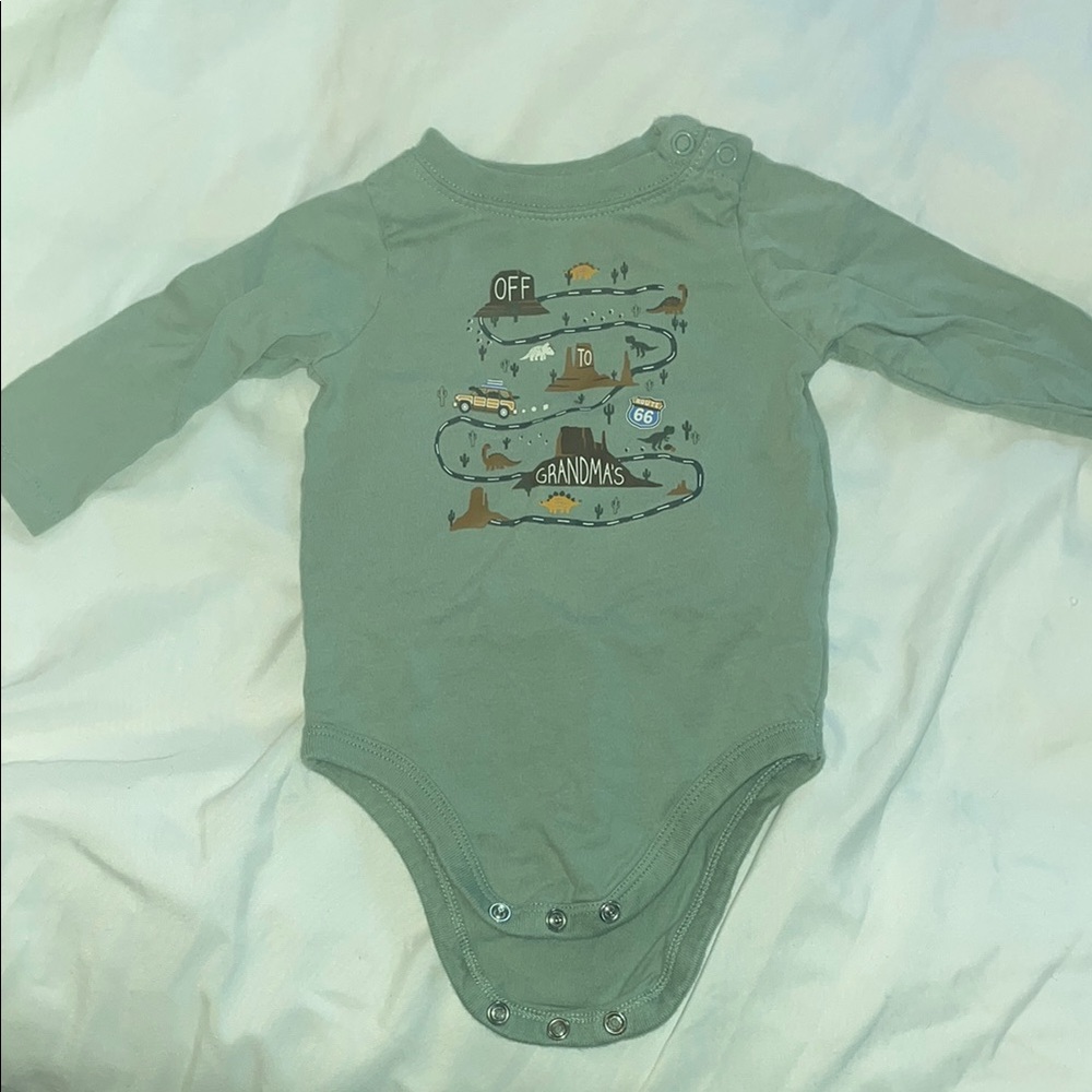 Garanimals Sage Green Kids Bodysuit